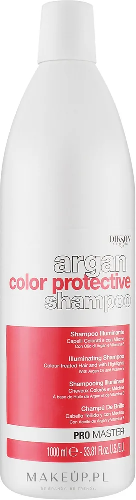 Шампунь Dikson Color Protective защитный для окрашенных волос, с блеском, 1000 мл