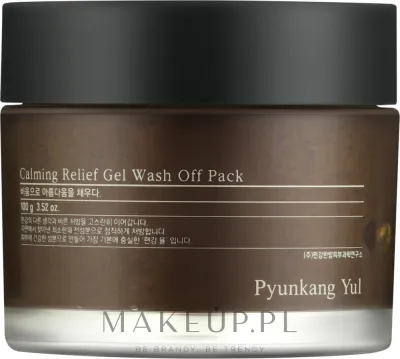 Pyunkang Yul Calming Relief Gel Wash Off Pack — успокаивающая гелевая маска для лица с центеллой, 100 г
