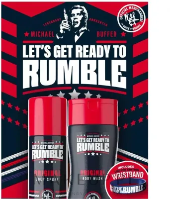 Набор Rumble Men Original спрей для тела 150 мл и гель для душа 250 мл для мужчин