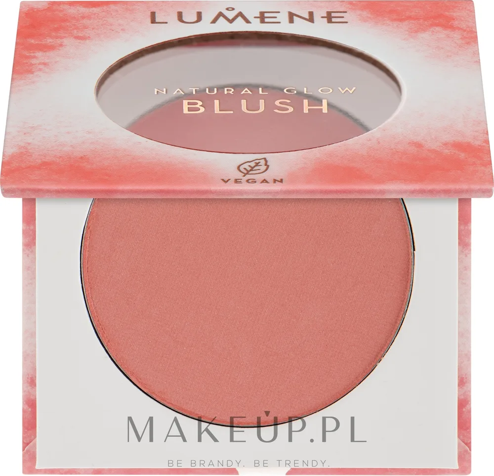 Румяна для лица Lumene Vegan Natural Glow Blush, оттенок 02 - Berry Glow