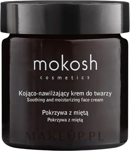 Mokosh Cosmetics Mokosh Cosmetics Soothing and Moisturising Face Cream Nettle & Mint - Крем для лица Mokosh с крапивой и мятой успокаивающий для чувствительной кожи 15 мл