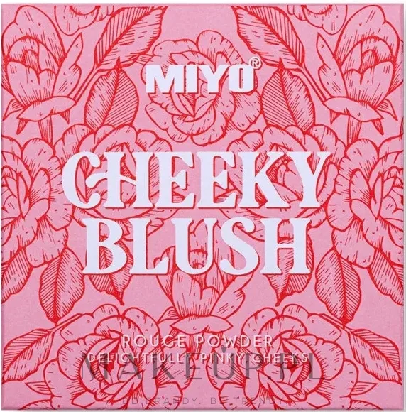 Румяна для лица Miyo Cheeky Blush Rouge Powder 9,5 г, оттенок 01 - Its True