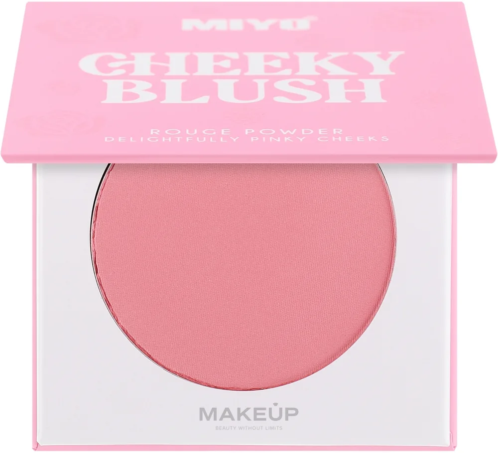 Румяна для лица Miyo Cheeky Blush Rouge Powder 10 г, оттенок 01 - Its True