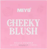 Румяна для лица Miyo Cheeky Blush Rouge Powder 10 г, оттенок 01 - Its True — фото 2
