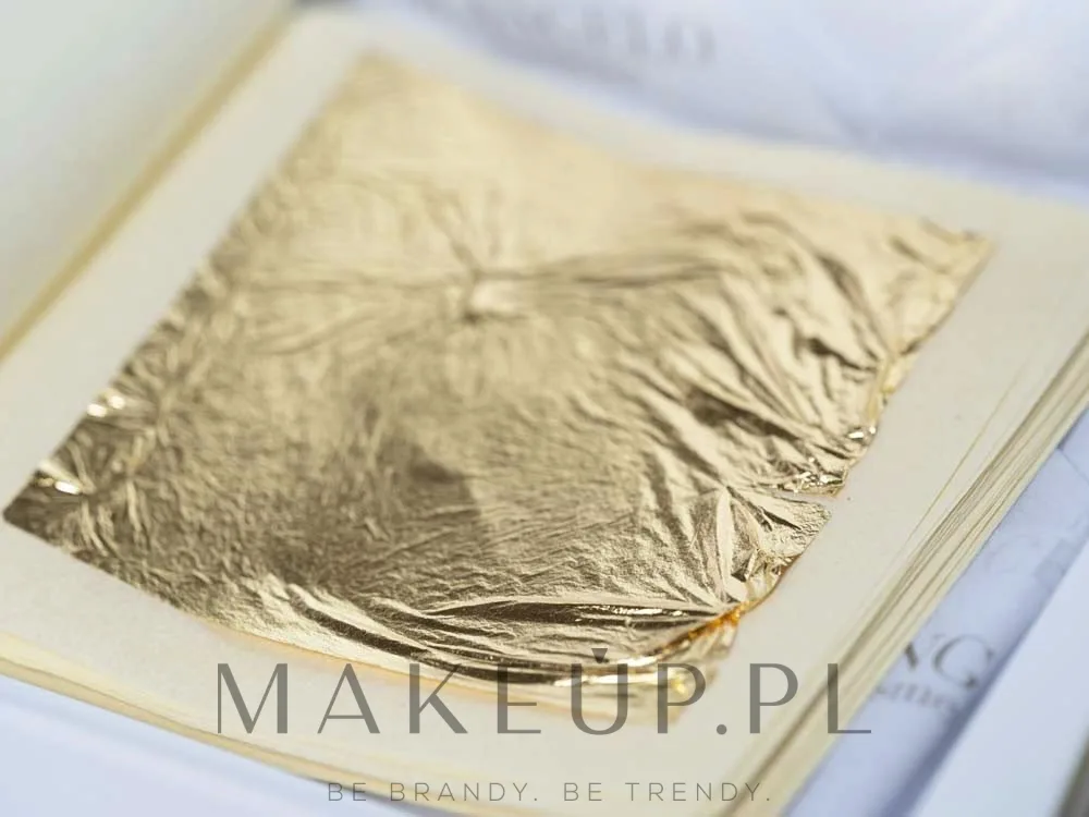 Набор Di Angelo Intense Gold сыворотка с 24K золотом гиалуроном и коллагеном и золотые хлопья 30 мл+30 шт