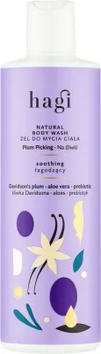 Натуральный гель для мытья тела Hagi Plum Picking со сливой, 300 мл