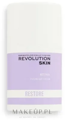 Крем для лица Revolution Skin Retinol Overnight ночной с ретинолом и маслом шиповника 50 мл