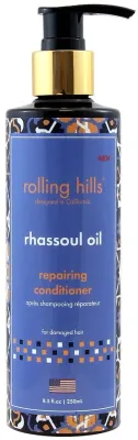 Кондиционер для волос Rolling Hills Rhassoul Oil восстанавливающий, для жирной кожи головы и сухих кончиков, 250 мл