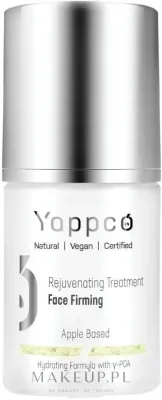 Укрепляющая сыворотка для лица Yappco с пептидами сибирского кедра, полиглутаминовой кислотой и маслом яблока, 20 мл