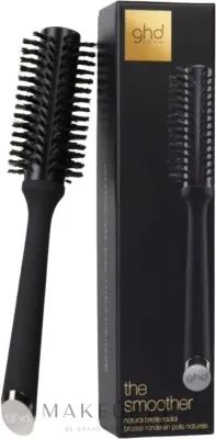 Круглая щётка для волос Ghd The Smoother Natural Bristle Radial Brush Size 2 35 мм