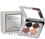 Палетка теней для век Nabla Liberty X Quad Kit Eyeshadow Palette, оттенок Hot Gaze — фото 2