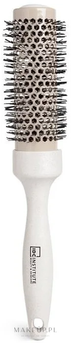 Круглая термощётка для волос IDC Institute ECO Thermal Brush бежевый