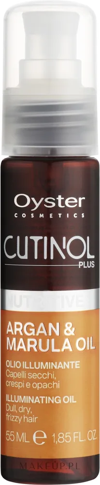 Oyster Cosmetics Oyster Cosmetics Cutinol Plus Nutritive Argan & Marula Oil Illuminating Oil Spray - Питательное масло-спрей для волос Oyster Cutinol Plus Argan & Marula Oil Spray