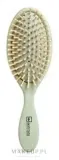 Щётка для волос IDC Institute ECO Cushion Brush зелёный — фото 1