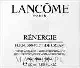Крем для лица Lancome Renergie H.P.N. 300-Peptide с пептидами и ниацинамидом сменный блок 50 мл — фото 4