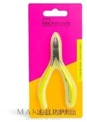 Кусачки для кутикулы IDC Institute Neon Nail Nipper зеленые