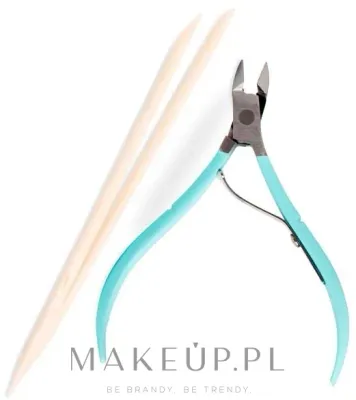 Набор IDC Institute Perfect Cuticles кусачки для кутикулы 2 апельсиновые палочки и защитный чехол