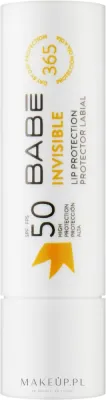 Бальзам для губ Babe Laboratorios Sun Protection Invisible Lip Protection в стике, SPF 50, водостойкий, 4 г