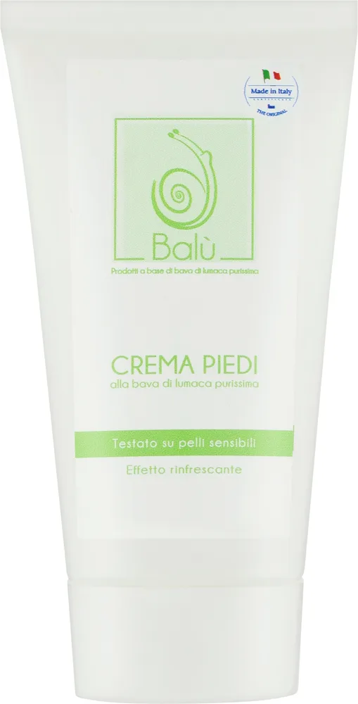 Крем для ног Balu Foot Cream с фильтратом секреции улитки и ментолом, 75 мл