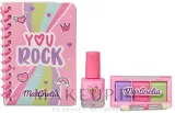 Набор детской косметики Martinelia Girl Boss Notebook Beauty Set с лаком для ногтей, тенями и блокнотом — фото 1