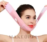 Моделирующая маска-бандаж для контура лица и подбородка, розовая Yeye V-line Mask — фото 2