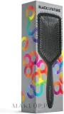 Плоская щётка для распутывания волос Framar Paddle Detangling Brush Black To The Future — фото 3