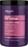 Тонирующая маска для светлых волос Dikson Super No-Yellow нейтрализация желтизны, рисовый протеин, аминокислоты, фиолетовый пигмент — фото 1