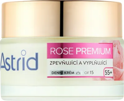 Крем для лица Astrid Rose Premium дневной с розами SPF15 для зрелой кожи 50 мл