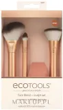 Набор кистей и спонжа для макияжа EcoTools Precious Metals Face Blend + Sculpt Set — фото 1