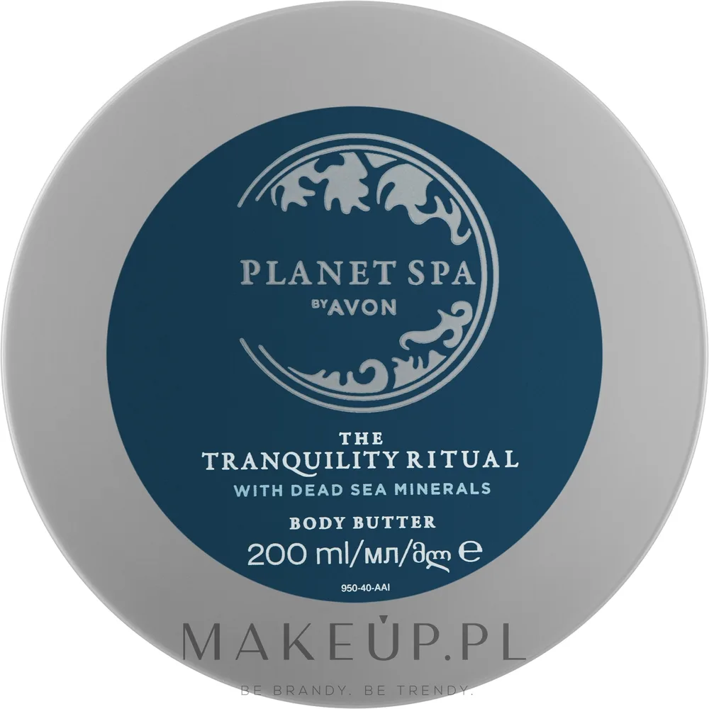 Крем-масло для тела Avon Planet Spa Секрет беззаботности с минералами Мёртвого моря 200 мл
