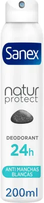 Дезодорант-антиперспирант Sanex Natur Protect 0% Invisible спрей, защита 24 часа, 200 мл