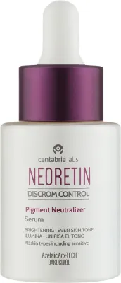 Сыворотка для лица Cantabria Labs Neoretin Discrom с азелаиновой кислотой, бакучиолом и витамином C, 30 мл