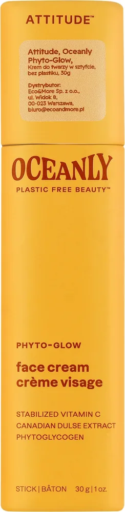 Крем-стик для лица Attitude Phyto-Glow Oceanly с витамином C 30 г