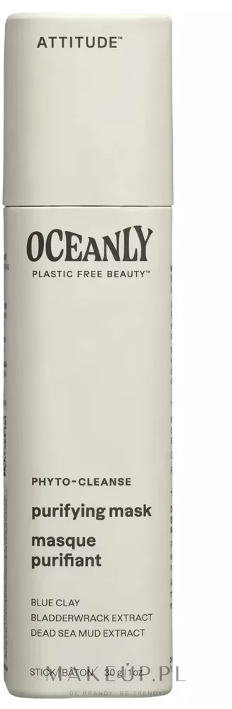 Attitude Oceanly Phyto-Cleanse Purifying Mask — очищающая маска-стик для лица с глиной и водорослями, 30 г