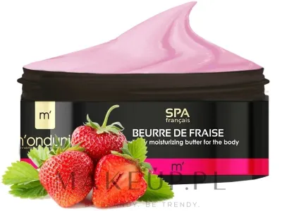 Масло для тела M'onduniq SPA Sweet Strawberry Love клубничное увлажняющее для массажа 300 г