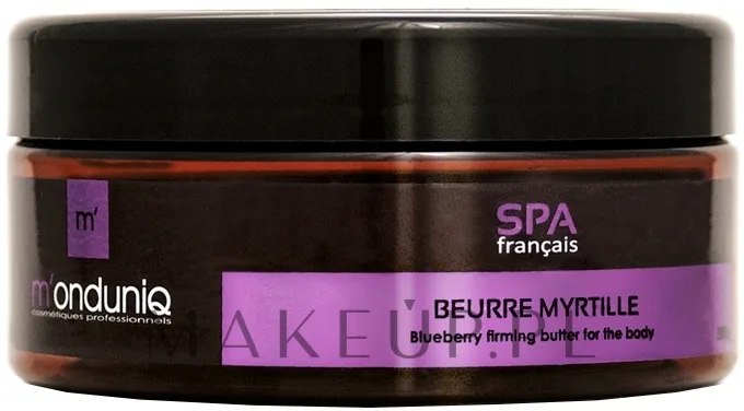 Масло для тела M'onduniq SPA Velvet Blueberry черничное питательное 300 г