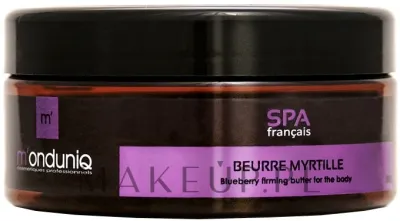 Масло для тела M'onduniq SPA Velvet Blueberry черничное питательное 300 г