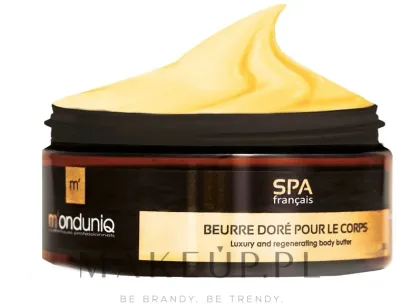 Масло для тела M'onduniq SPA Luxury Gold and Honey с золотистым шиммером 300 г