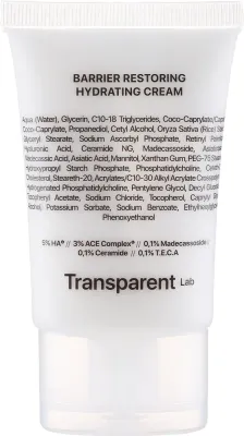 Крем для лица Transparent Lab Barrier Restoring Hydrating Cream увлажняющий 50 мл