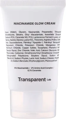 Крем для лица Transparent Lab Niacinamide Glow с ниацинамидом 50 мл