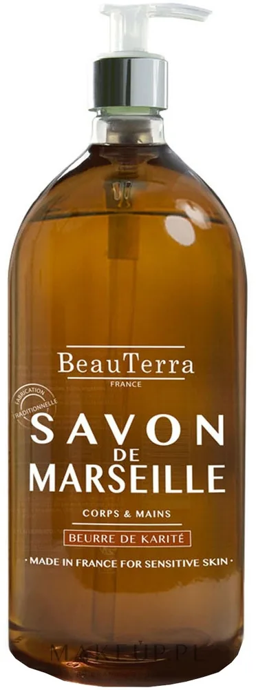 Мыло жидкое марсельское BeauTerra с маслом ши