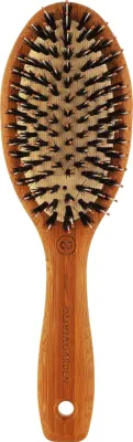 Щётка для распутывания волос Olivia Garden Bamboo Touch Detangle Combo S бамбук