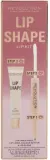 Набор для губ Makeup Revolution Lip Shape Rose Pink карандаш фиксатор цвета и блеск оттенок розовый 0.2 г+1.5+9 мл — фото 1