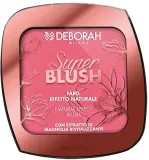 Румяна для лица Deborah Super Blush пудровые, оттенок 03 - Brick Pink — фото 1