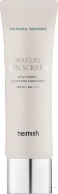 Крем солнцезащитный Heimish Moringa Ceramide Watery Sunscreen водостойкий увлажняющий SPF50+ PA++++, 50 мл
