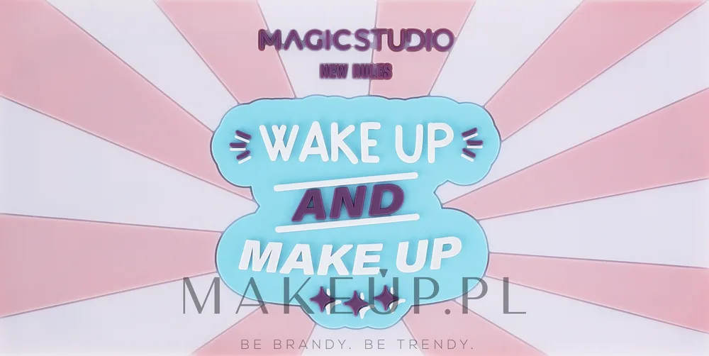 Палетка теней для век Magic Studio New Rules Wake Up And Make Up