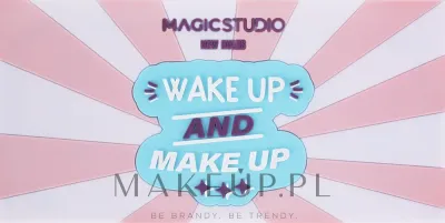Палетка теней для век Magic Studio New Rules Wake Up And Make Up