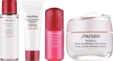 Набор для лица Shiseido Benefiance Enriched Holiday Kit крем очищающая пенка софтнер и концентрат 50+15+30+10 мл — фото 2