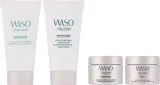Набор для лица Shiseido Waso Holiday Kit очищающий гель-масло гель-крем и маски 30+30+15 мл — фото 2