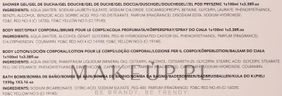 Набор для тела IDC Institute Scented Bath Bronze гель спрей лосьон и бомбочка для ванны 100 мл+90 г